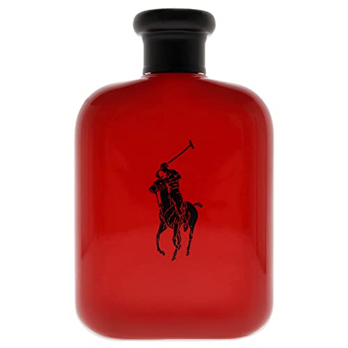 RALPH LAUREN FRAGRANCES - Polo Red - Eau de Toilette - Men's Cologne - Woody & Spicy - With Grapefruit, Saffron, and Redwood - Medium Intensity