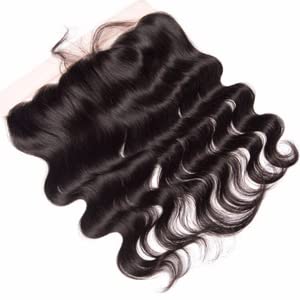 Hd Closure 5x5 Straight Closure 5x5 Transparent Lace Closure 12A Virgin Remy Human Hair Frontal Closure Pre Plucked With Baby Hair Natural Black Color(14inch)