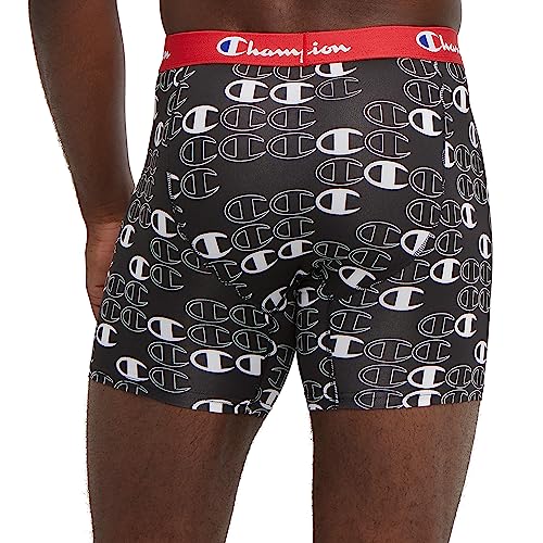 Underwear Boxer Briefs, Everyday Active, Lightweight Stretch, 3-pack