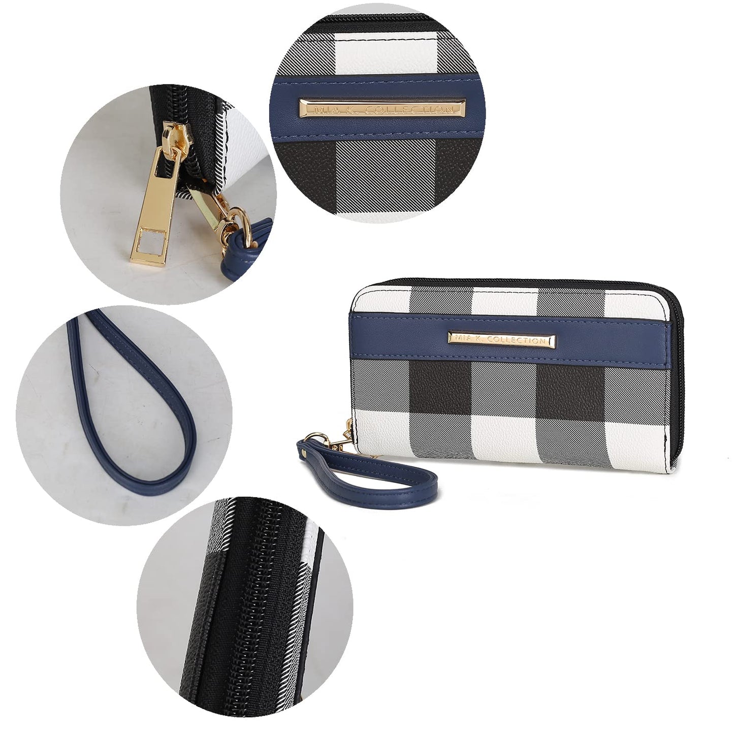 MKF Collection Tote Bag for Women, Handbag Set with Wallet-Top-Handle- Vegan Leather Purse