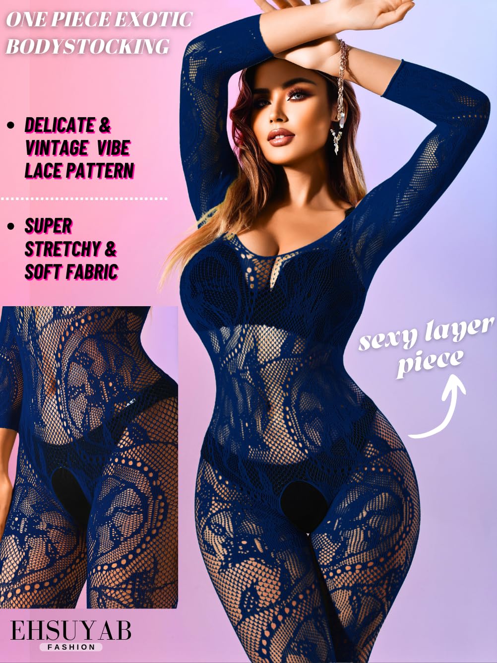Women Sexy Body Stockings, Fishnet Bodysuit Glow Party Rave, Exotic Dancer Wear Fishnets Lingerie Outfits Plus Size
