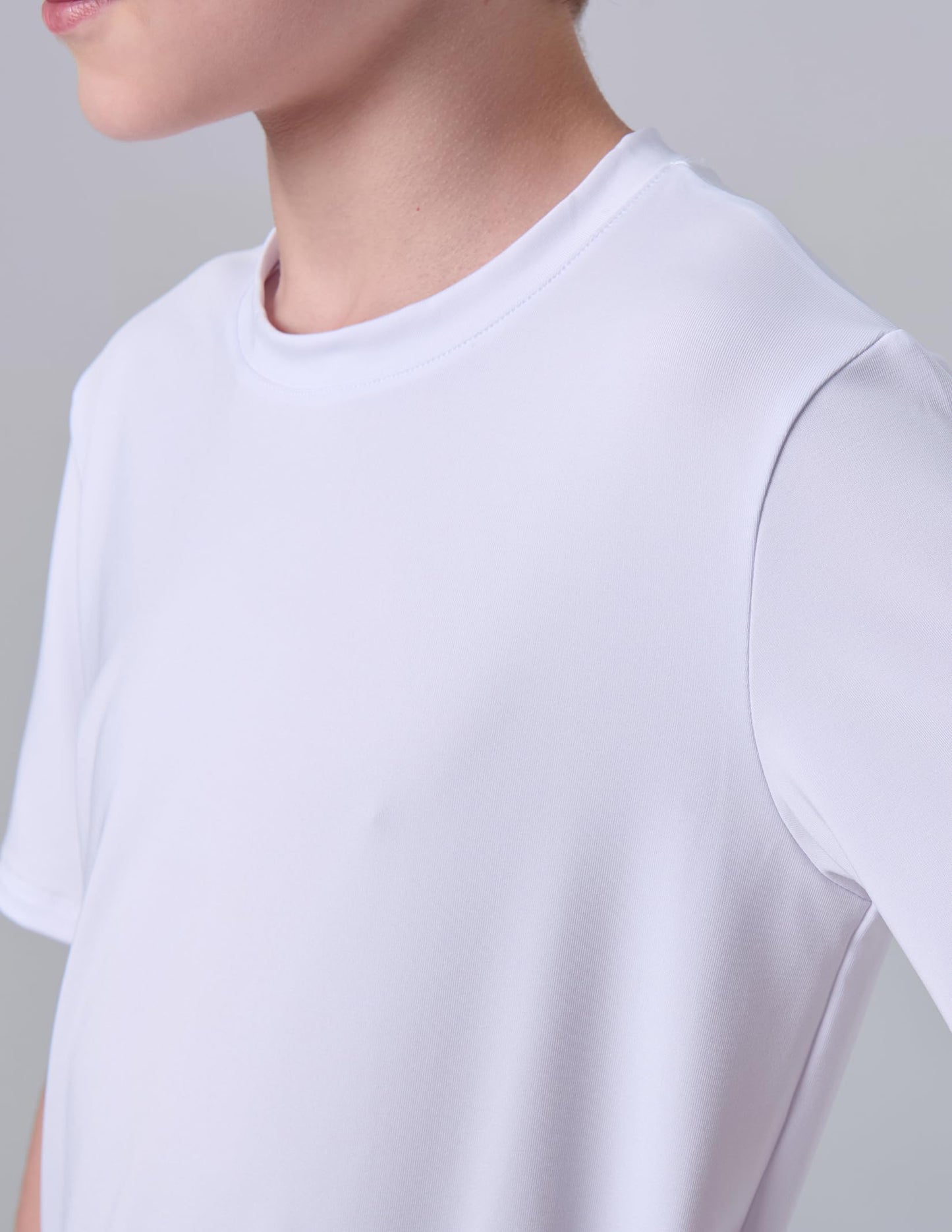 5 Pack Boys Athletic Shirts, Youth Activewear Dry Fit Tshirts for Kids, Short Sleeve Tees, Bulk Athletic Performance Clothing