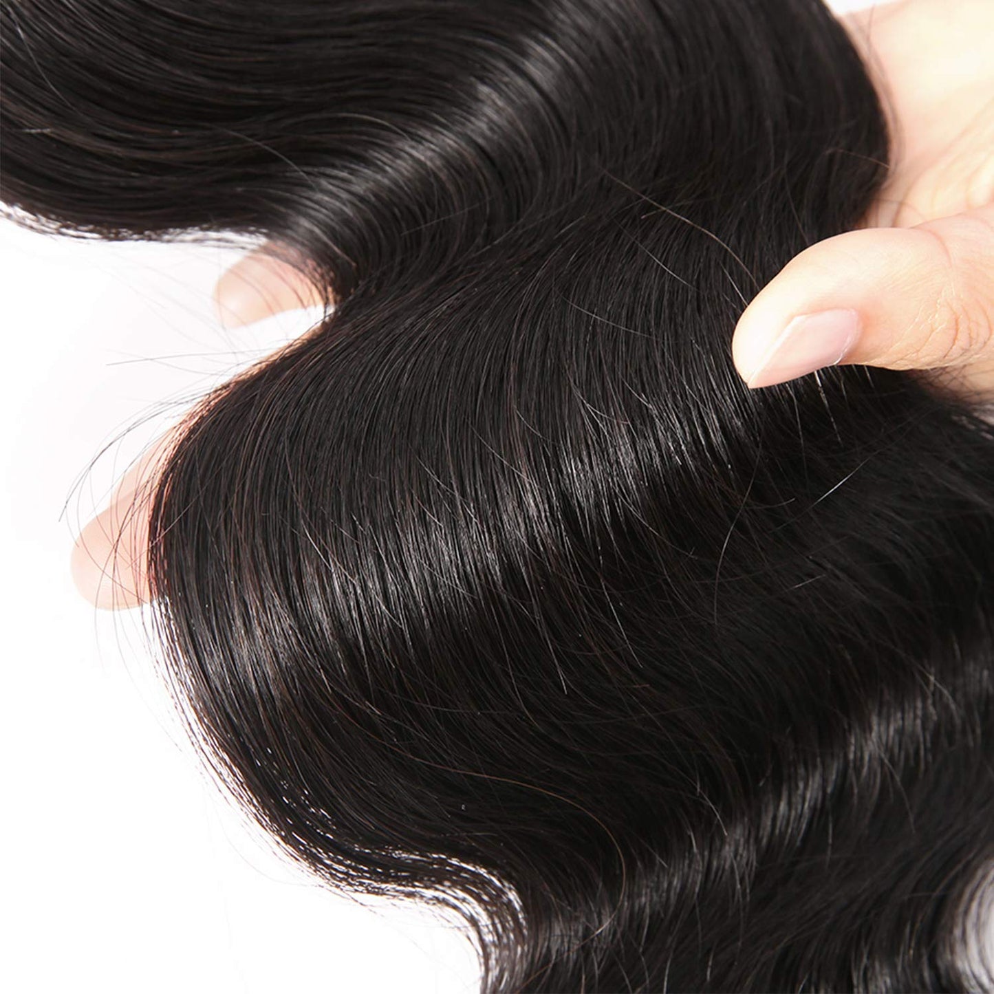 Hd Closure 5x5 Straight Closure 5x5 Transparent Lace Closure 12A Virgin Remy Human Hair Frontal Closure Pre Plucked With Baby Hair Natural Black Color(14inch)