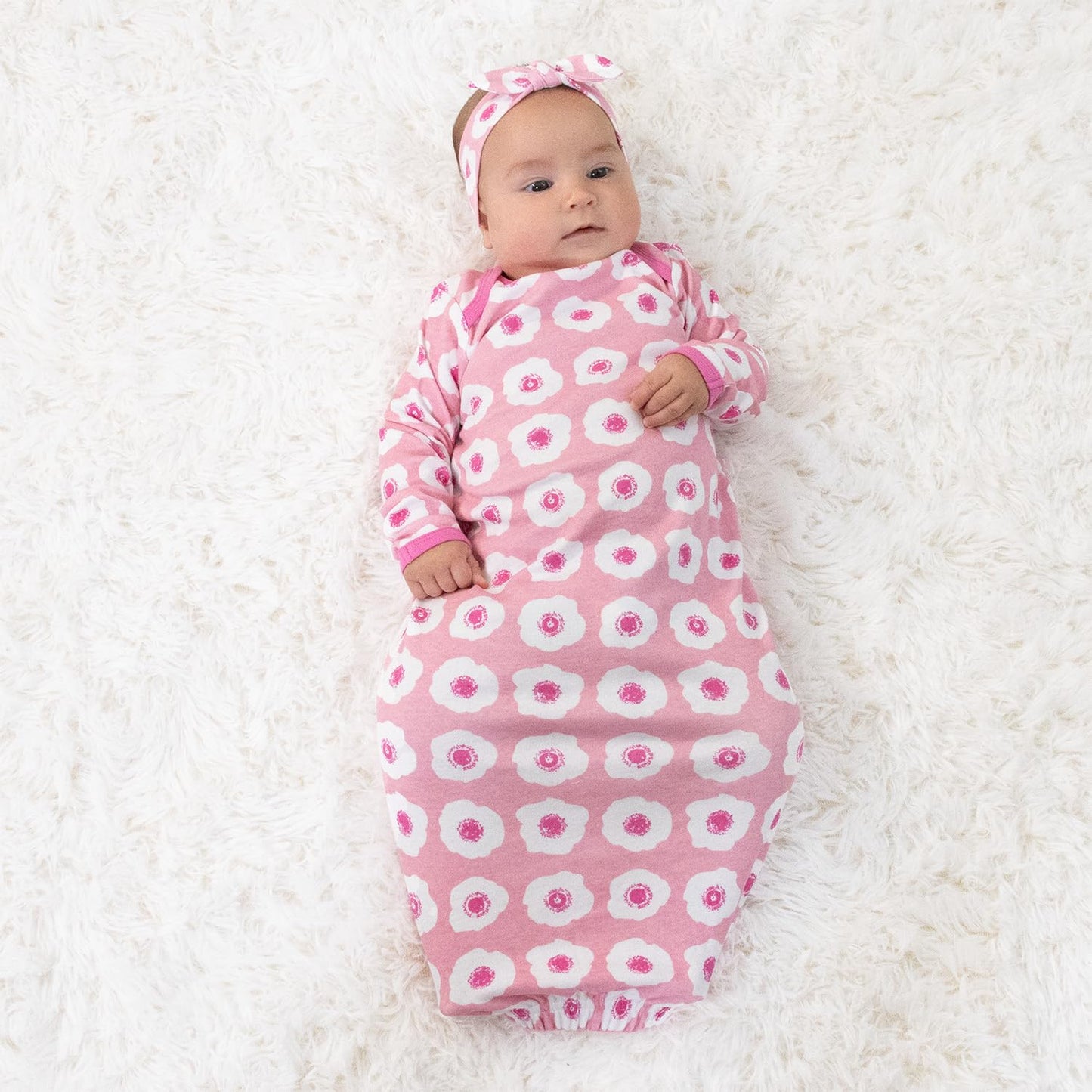 The Peanutshell Baby Girl Clothes & Essentials, Baby Layette Gift Set for Girls, Newborn Girl Gift Sets, Pretty in Pink