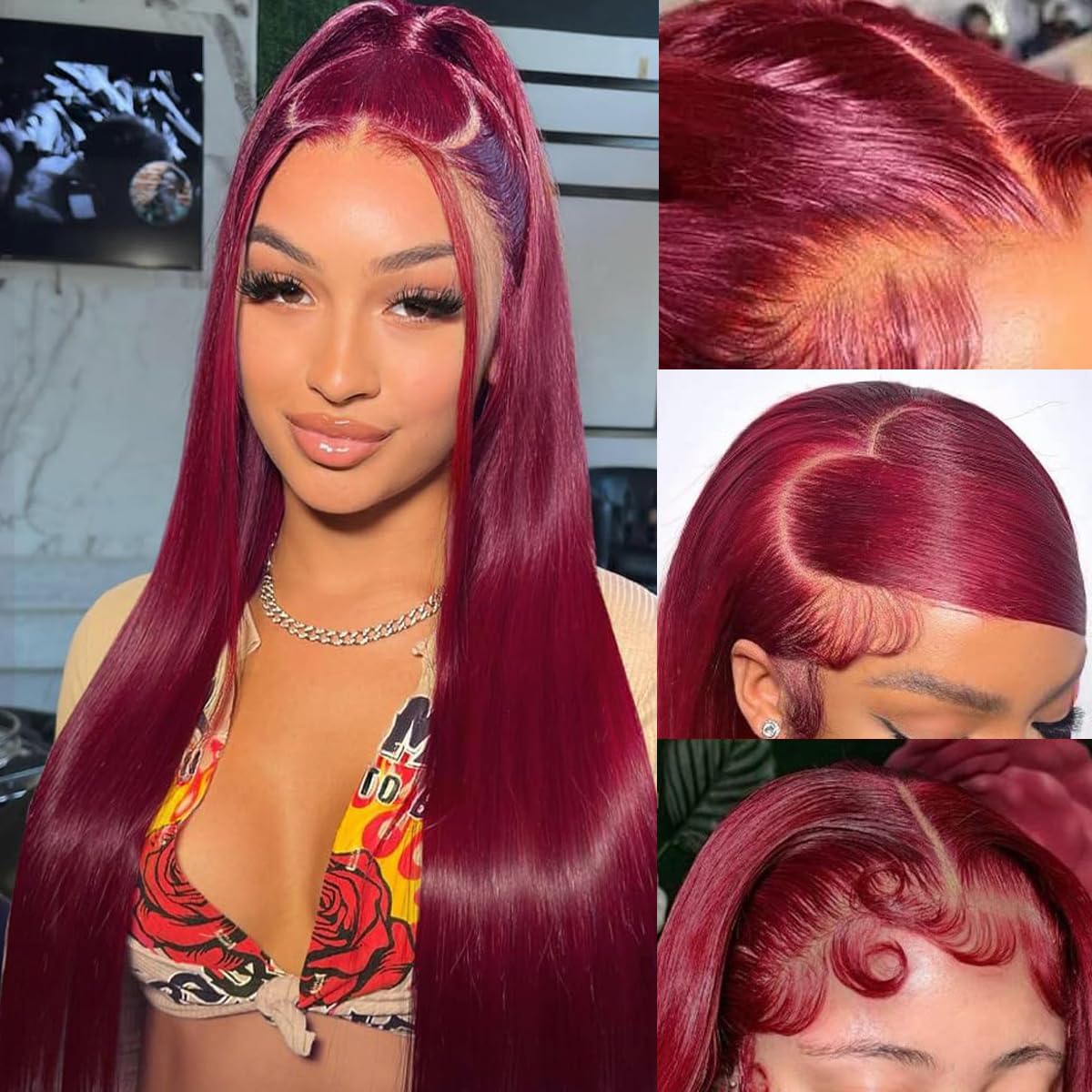 13x6 Straight Lace Front Wigs Human Hair 200 Density HD Transparent Lace Frontal Human Hair Wigs for Women Glueless Wigs Human Hair Pre Plucked 28 Inch