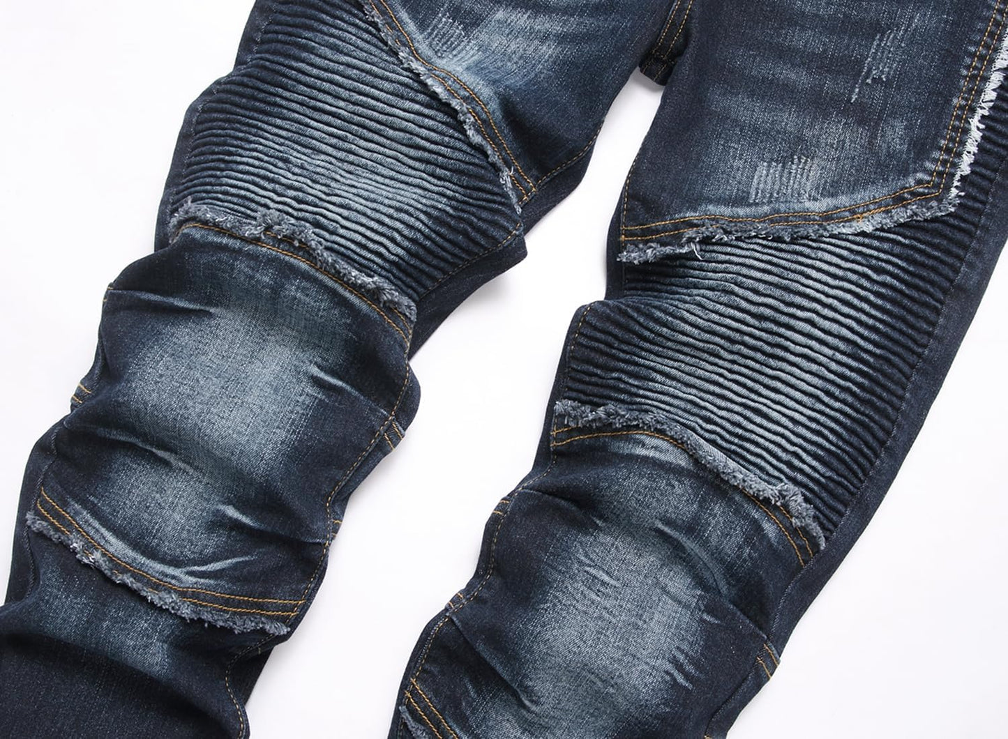 Fashion Slim Jeans Men Stretch Denim Pants