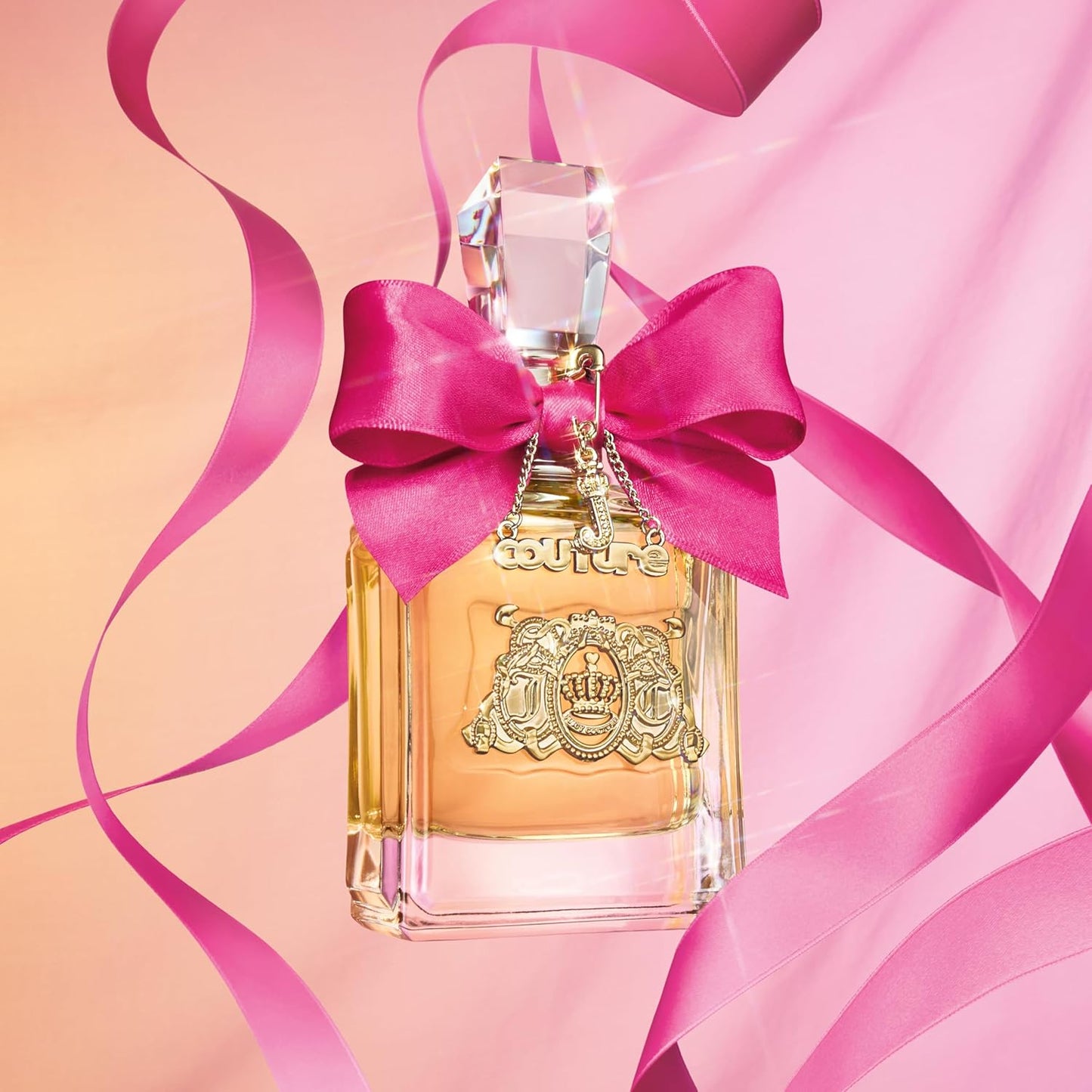 Juicy Couture Viva La Juicy Eau De Parfum, Women's Perfume with Notes of Mandarin, Gardenia & Caramel, Floral & Sweet, EDP Spray