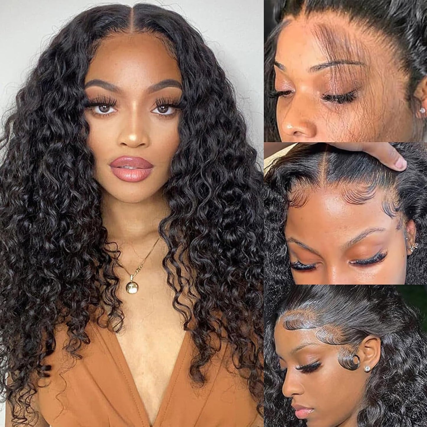 613 13x6 Lace Front Wig Human Hair 30 Inch Body Wave Blonde Wig, 200% Density Pre Plucked Blonde HD Lace Frontal Wig for Black Women