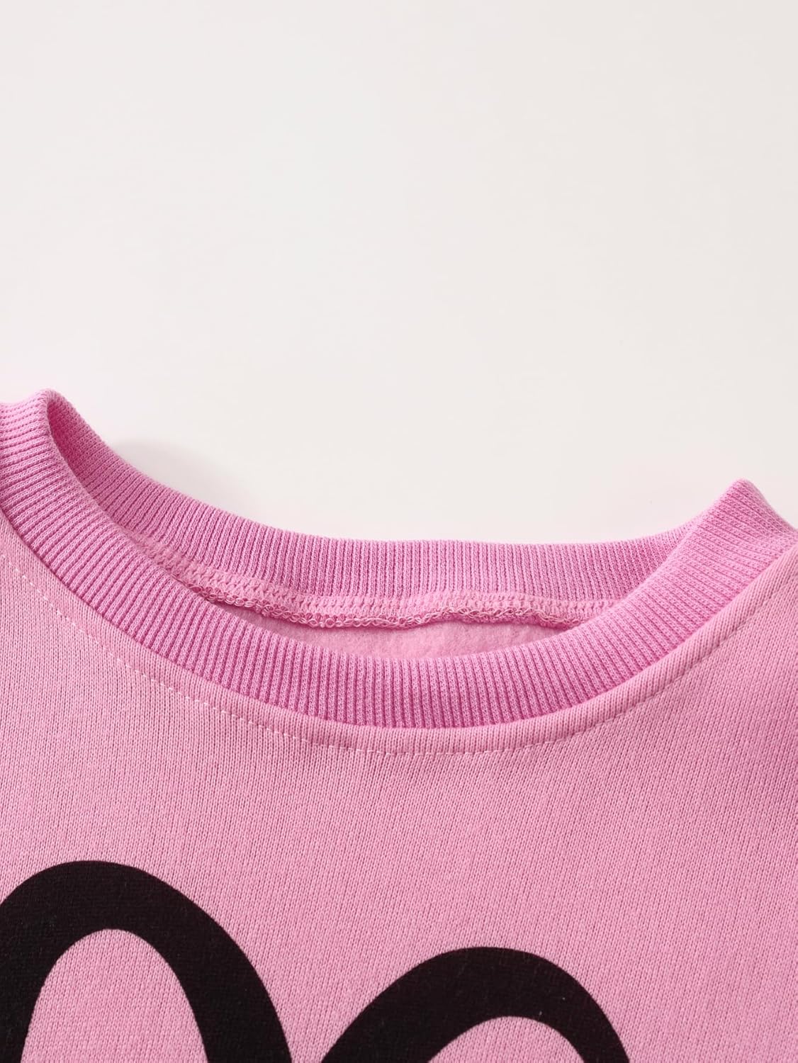 Girls Outfits 4 Piece Long Sleeve Sweatshirt Cargo Pants Fall Winter Clothing Set Multicolor 3-12Y