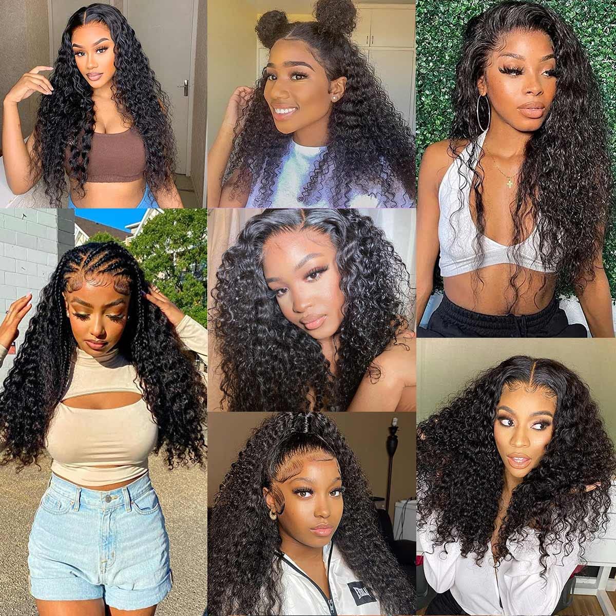 613 13x6 Lace Front Wig Human Hair 30 Inch Body Wave Blonde Wig, 200% Density Pre Plucked Blonde HD Lace Frontal Wig for Black Women