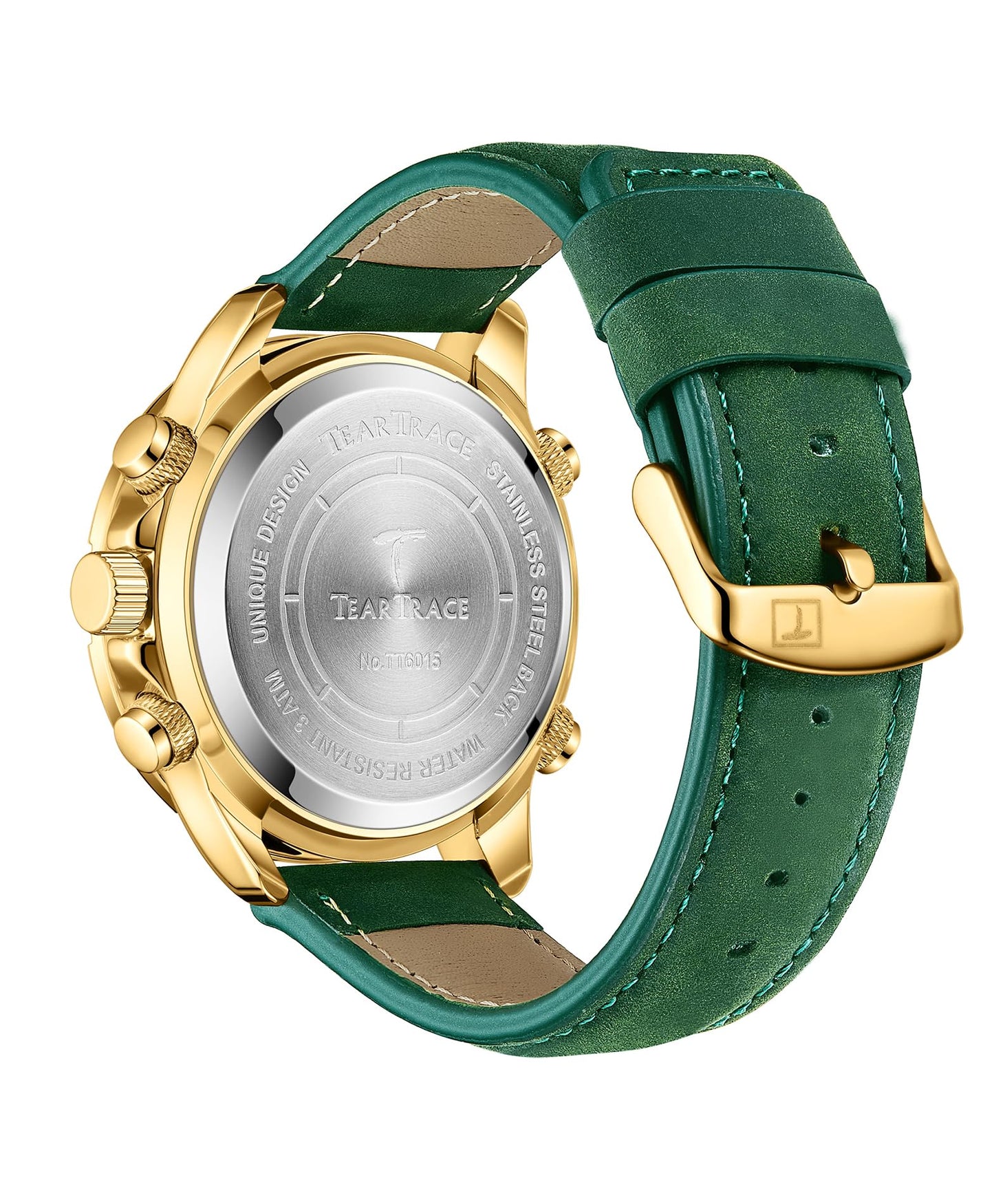 Watches for Men Analog Quartz Waterproof Sport Men’s Watch Tonneau Chronograph Luminous Fashionable Unique Casual Watch with Silicone Strap