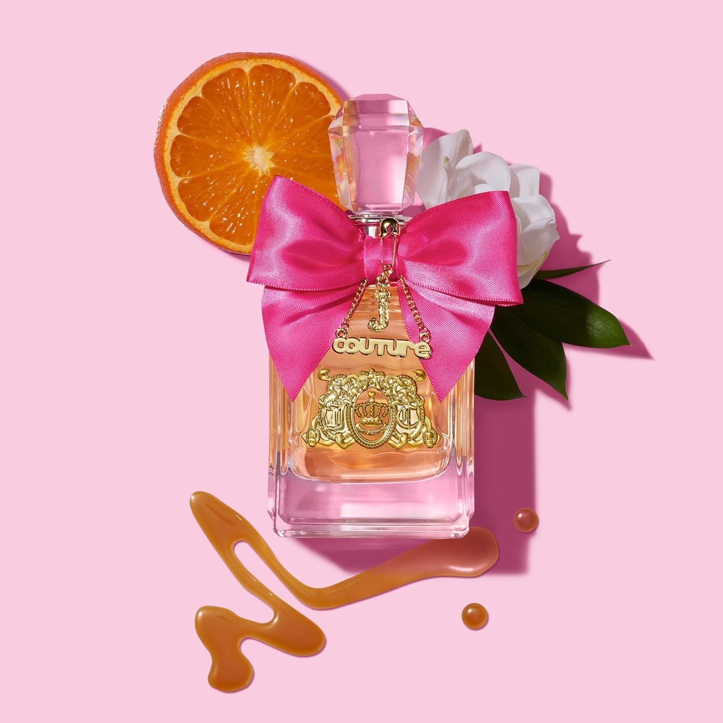 Juicy Couture Viva La Juicy Eau De Parfum, Women's Perfume with Notes of Mandarin, Gardenia & Caramel, Floral & Sweet, EDP Spray