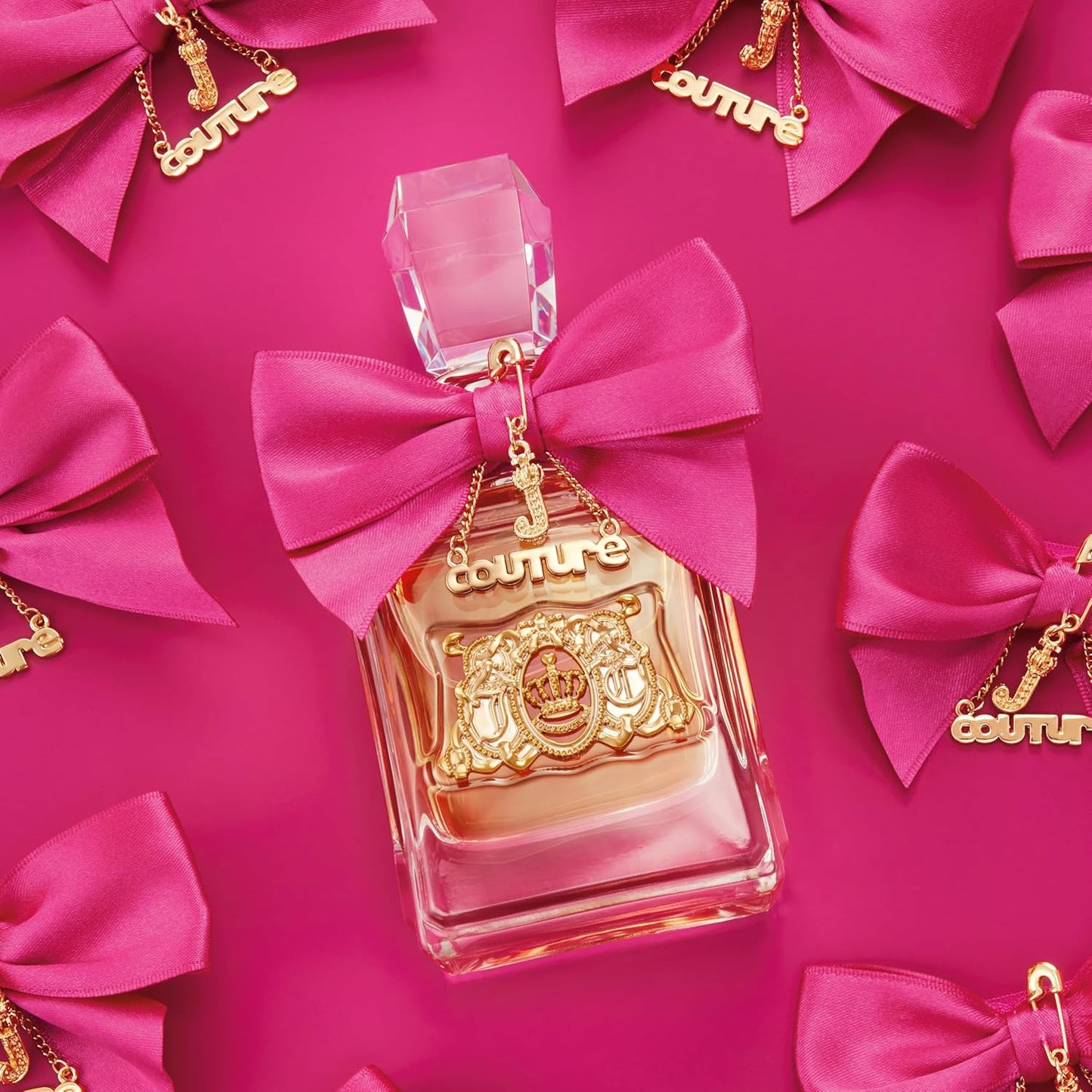 Juicy Couture Viva La Juicy Eau De Parfum, Women's Perfume with Notes of Mandarin, Gardenia & Caramel, Floral & Sweet, EDP Spray