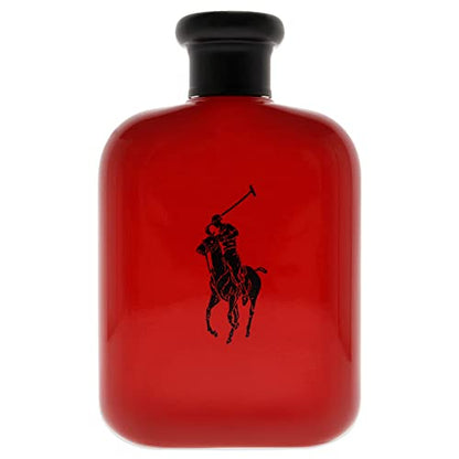 RALPH LAUREN FRAGRANCES - Polo Red - Eau de Toilette - Men's Cologne - Woody & Spicy - With Grapefruit, Saffron, and Redwood - Medium Intensity