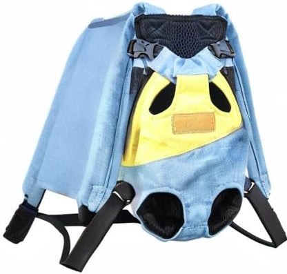 Pet Carrier Backpack, Adjustable Backpack Legs Out Easy-fit Chest Carrier for Small Dogs Cats Puppies