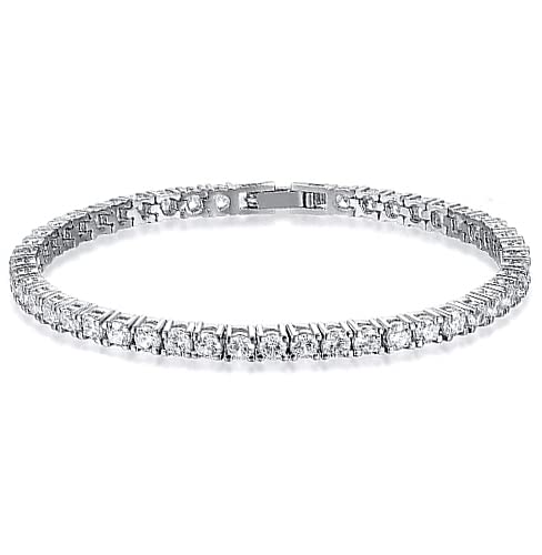 Charles Raymond Women's Big Rocks Bezel Colored Dial with Roman Numerals Fully Iced Out Watch - ST10327LA