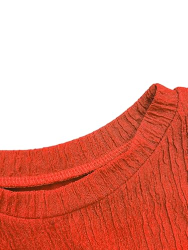 Womens Trendy Ribbed Knit 2 Piece Outfit Sleeveless Crop Top and High Waist Wide Leg Pants Matching Lounge Set