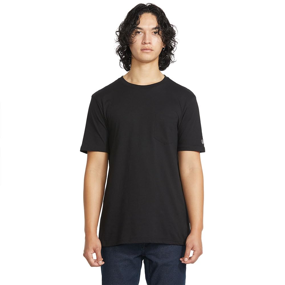 Volcom Men's Solid Stone Modern Fit Short Sleeve Tee