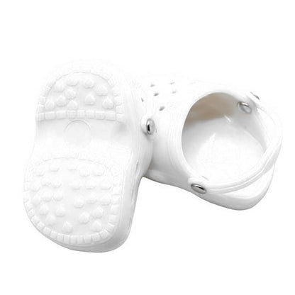 4 PCS Small Dog Sandals, Shoes for Dogs, Candy Colors Dog Sandals for Photo, Doggy Rubber Slipper Shoes Pink