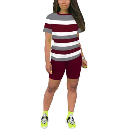 Nimsruc Two Piece Outfits For Women Summer Sweatsuits