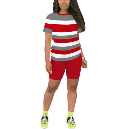 Nimsruc Two Piece Outfits For Women Summer Sweatsuits