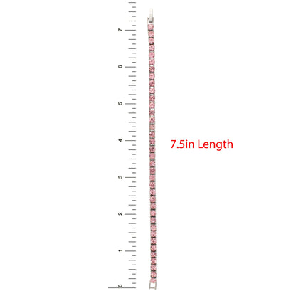 Charles Raymond Women's Big Rocks Bezel Colored Dial with Roman Numerals Fully Iced Out Watch - ST10327LA