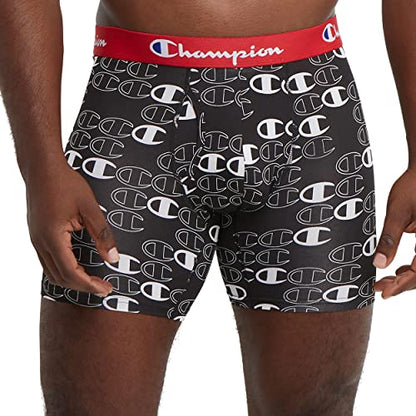 Underwear Boxer Briefs, Everyday Active, Lightweight Stretch, 3-pack