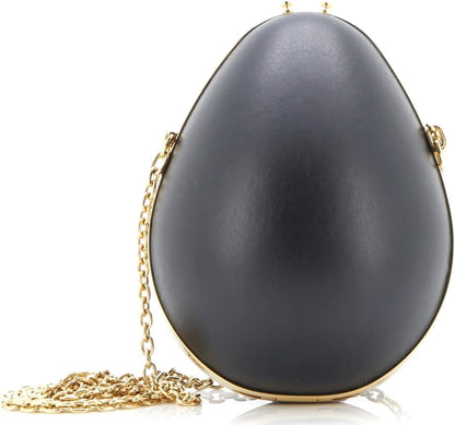 Pre-Loved Egg Case Monogram Canvas and Leather, Brown