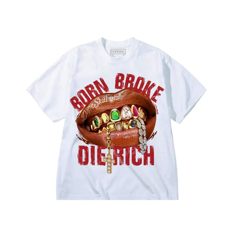 DopeSkill Graphic Tee Streetwear Hypebeast Hip Hop Unisex Premium T-Shirt Sneaker Colour Matching Shirts Gift for Sneakerhead