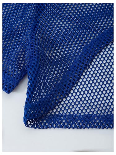 SOLY HUX Girl's Graphic 3 Piece Outfits Sheer Crop Tee and Cami Top with Jeans Pants Set