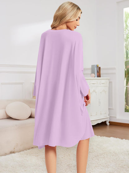 Plus Size Moo Moos for Women Oversized Sleep Shirts for Women Oversized Nightgown with Pocket Fit S-5XL