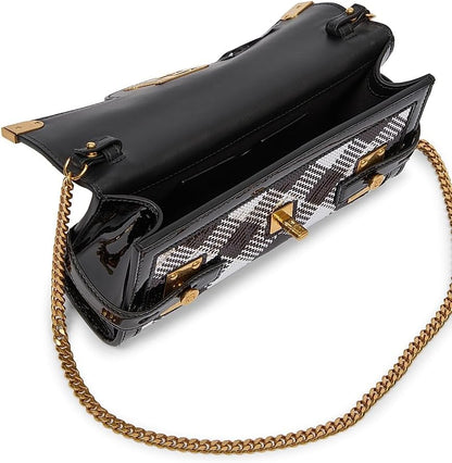 B-Buzz 23 Sequin & Patent Leather Pouch