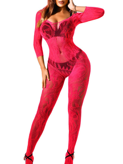 Women Sexy Body Stockings, Fishnet Bodysuit Glow Party Rave, Exotic Dancer Wear Fishnets Lingerie Outfits Plus Size