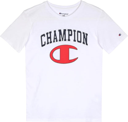 Champion Boys Sweatsuit Set for Kids 3 Piece Boys Hoodie Jogger and Tee Shirt Tracksuit Outfit