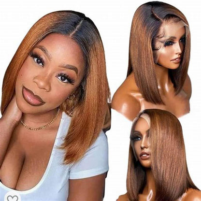 613 13x6 Lace Front Wig Human Hair 30 Inch Body Wave Blonde Wig, 200% Density Pre Plucked Blonde HD Lace Frontal Wig for Black Women