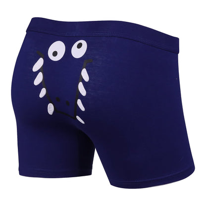 Boys Boxer Briefs,Cotton Toddler Underwear Breathable Mesh Performance Sport Big Boy Boxer Briefs with Fly 5 Pack