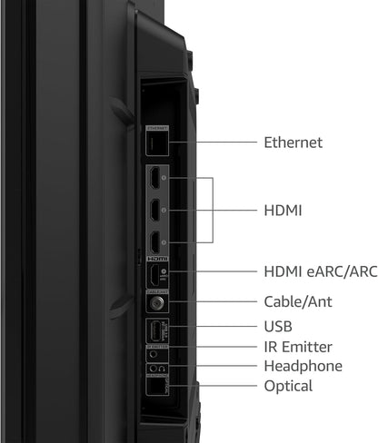 Amazon Fire TV 50" 4-Series 4K UHD smart TV, stream live TV without cable, 2024 release