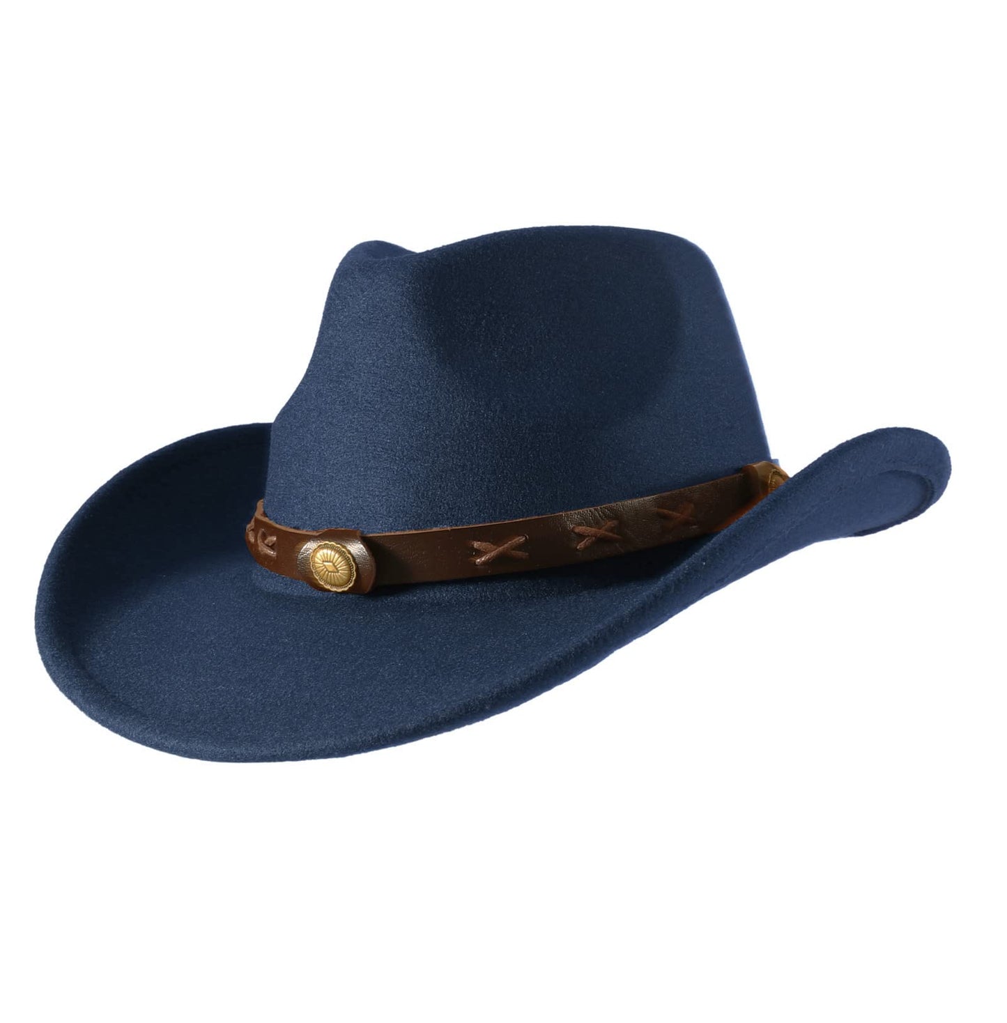 Ibeauti Cowboy Hat with Fringed Bandana Set for Women Wide Brim Western Cowgirl Hat Paisley Head Wrap Scarf