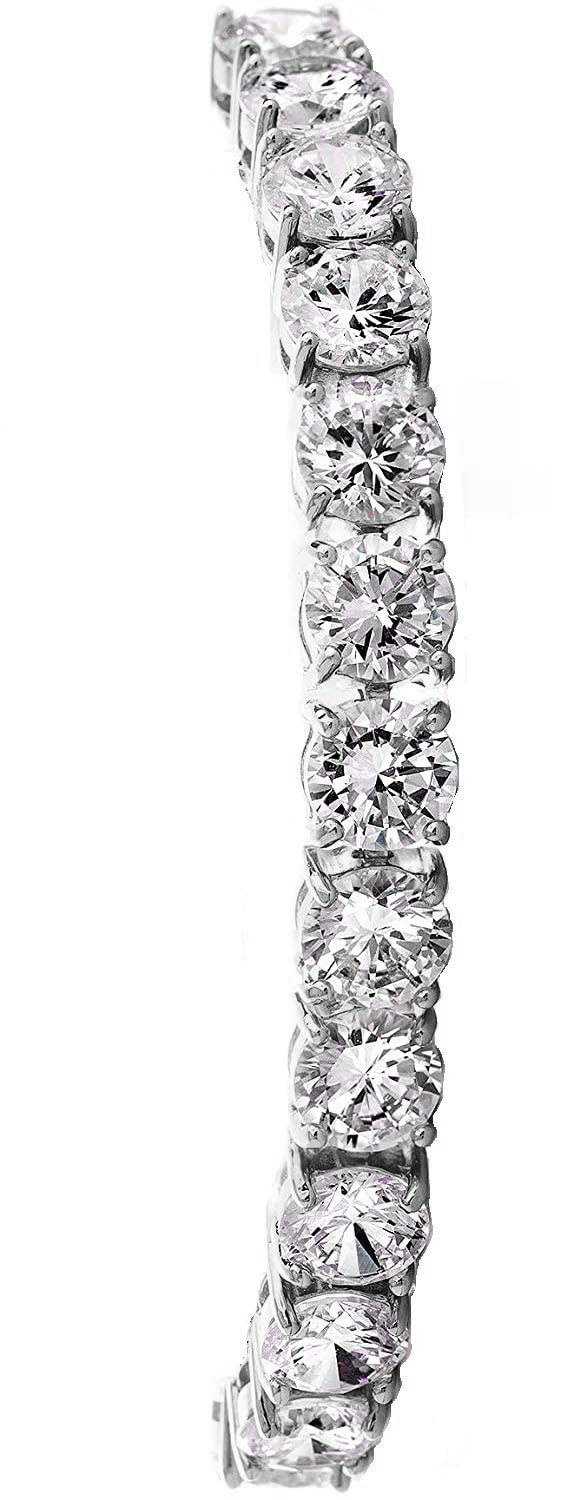 Charles Raymond Women's Big Rocks Bezel Colored Dial with Roman Numerals Fully Iced Out Watch - ST10327LA