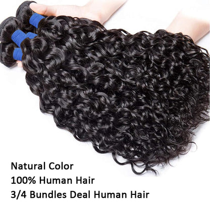 14A Body Wave Bundles Human Hair 20 22 24 Inch 100% Brazilian Virgin Real Raw Human Hair Bundles Body Wave Thick Weave Natural Color (20 22 24 Inch)
