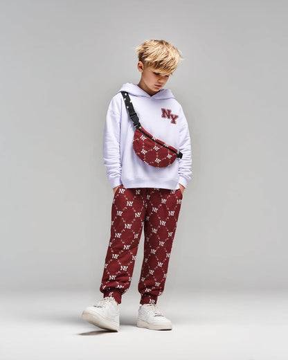 PureChapter Boys' Fashion 3Pcs Pullover Hoodies Sweatshirt Suit Crossbody Bag Stylish Clothes Kids Clothes