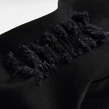 Boy's Skinny Fit Ripped Destroyed Distressed Fashion Kids Denim Jeans Pants