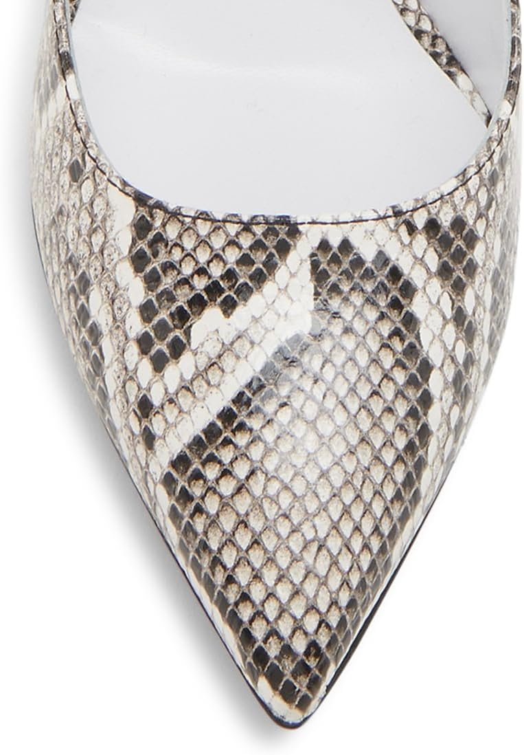 Peace Button 100MM Leather Pumps