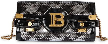 B-Buzz 23 Sequin & Patent Leather Pouch
