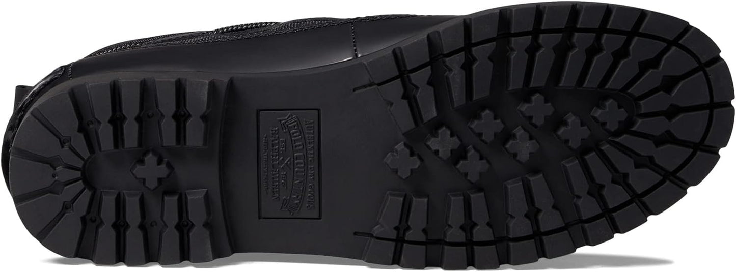 Polo Ralph Lauren Men's Ranger Mid Leather & Oxford Sneaker Boot Fashion
