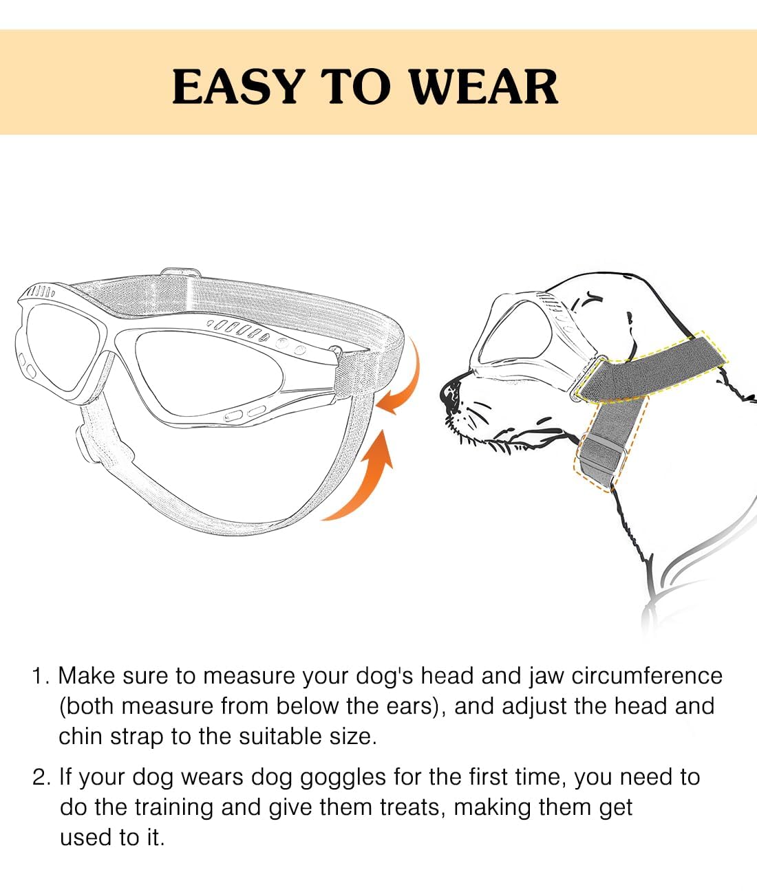 Small Dog Sunglasses UV Protection Goggles Eye Wear Protection with Adjustable Strap Doggy Heart Shape Anti-Fog Sunglasses for Pet Dogs Sun Glasses Doggie Windproof Glasses, Pink