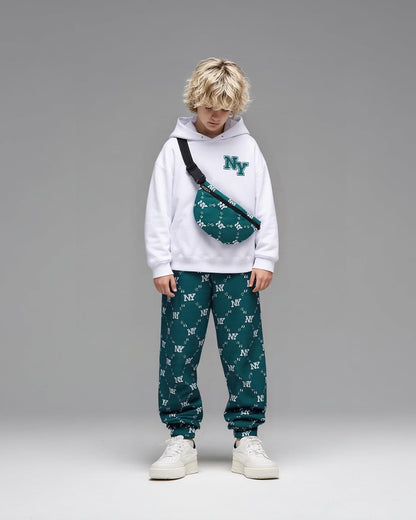 PureChapter Boys' Fashion 3Pcs Pullover Hoodies Sweatshirt Suit Crossbody Bag Stylish Clothes Kids Clothes