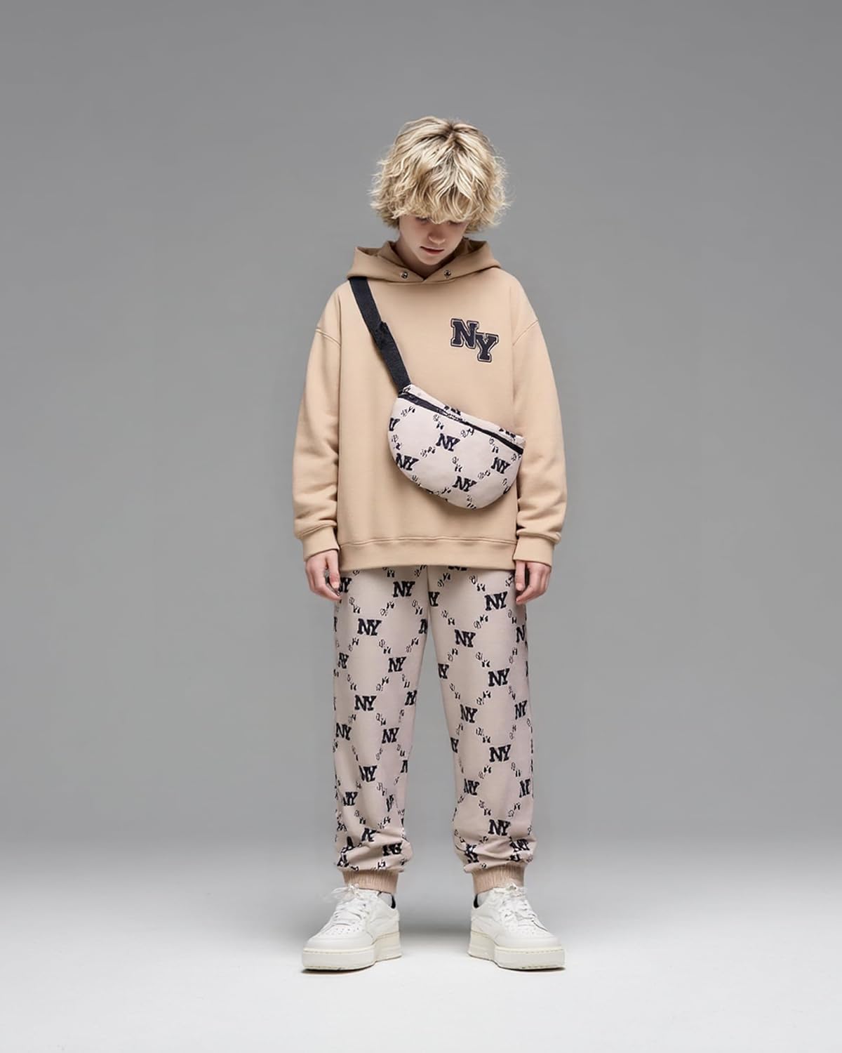 PureChapter Boys' Fashion 3Pcs Pullover Hoodies Sweatshirt Suit Crossbody Bag Stylish Clothes Kids Clothes