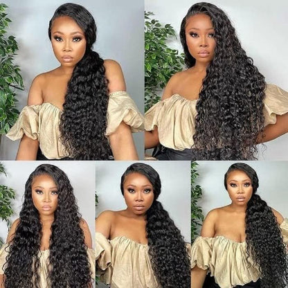 250 Density Curly Lace Front Wigs Human Hair Pre Plucked Hairline Glueless Wig 13x6 HD Lace Frontal Wigs for Women Ginger Orange Colored Ombre Wig Brazilian Virgin Hair 24 Inch