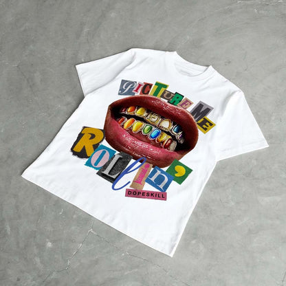 DopeSkill Graphic Tee Streetwear Hypebeast Hip Hop Unisex Premium T-Shirt Sneaker Colour Matching Shirts Gift for Sneakerhead